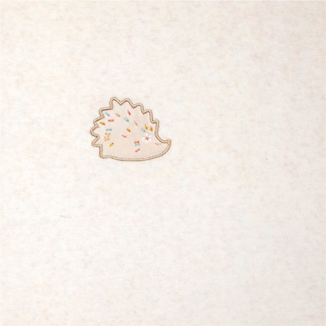 Nattou Babydecke Igel Zoe in Beige und Weiß aus Baumwolle, B/T: 75 x 100 cm - Bild 1