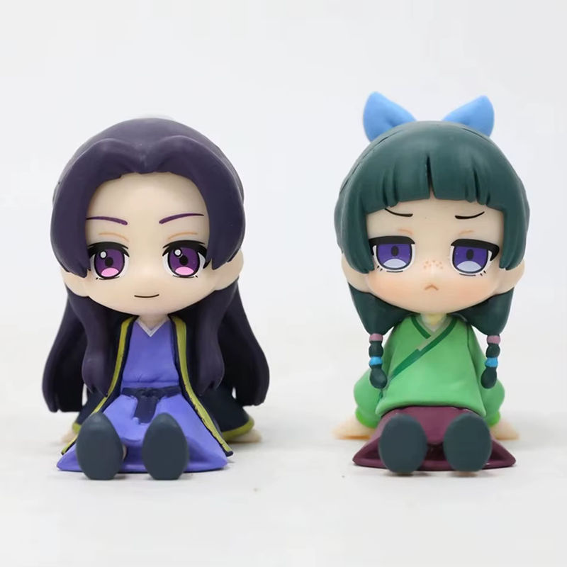 Bandai Die Apothekerin Maomao und Jinshi Mini Figuren Q-Version, mehrfarbige Anime-Modelle aus Kunststoff, Höhe: 12 cm - Bild 4