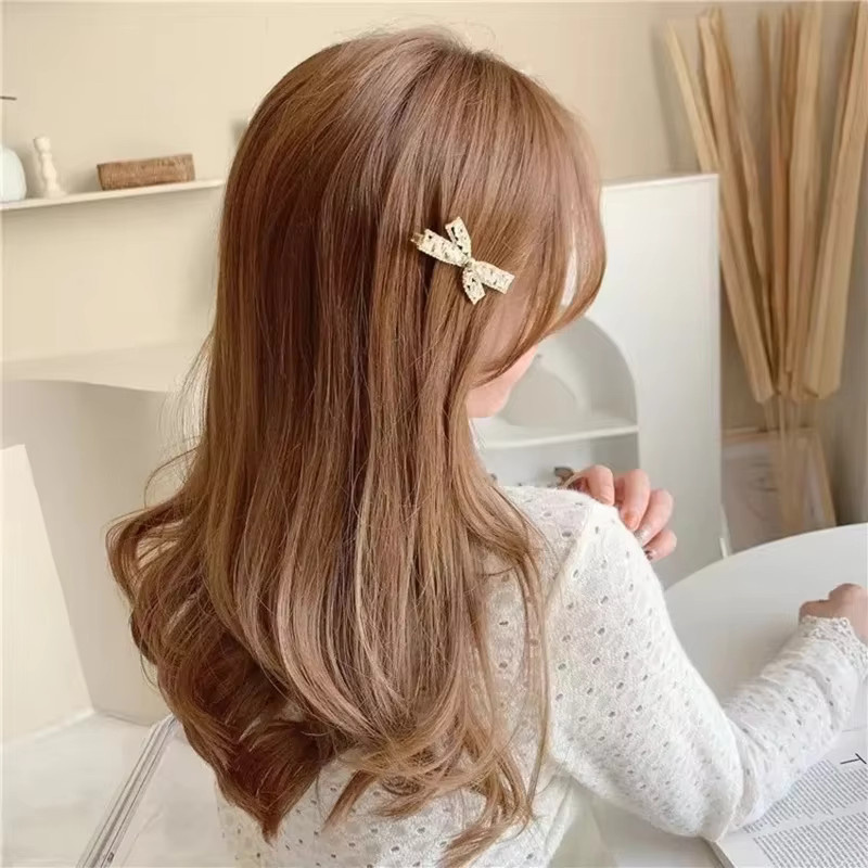 HIYAYZ Haar Clip, Zirkon Kreuz, Legierung, Damen - Bild 2