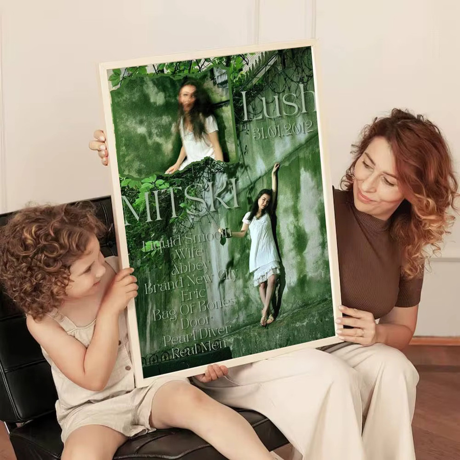 Wasserfester Anime-Poster Aufkleber Mitski First Love Tv Girl in Mehrfarbig für deine Raumdekoration - Bild 3