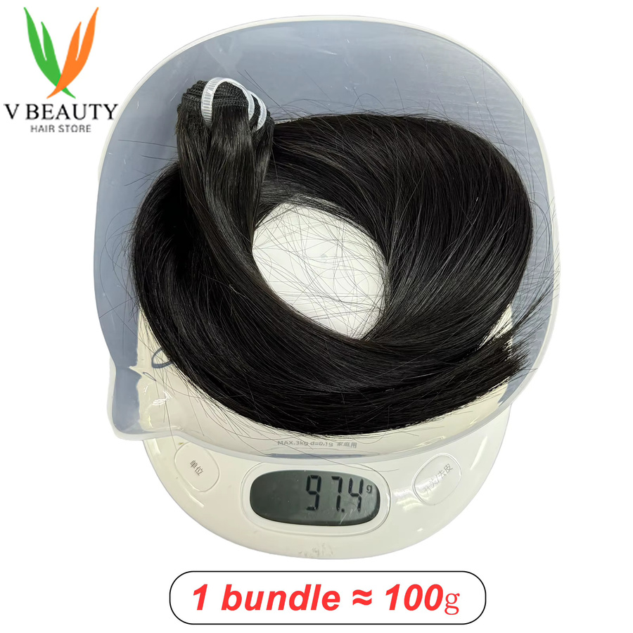 V Beauty Echthaar-Extensions, 26 Zoll, glatt, Unisex - Bild 4
