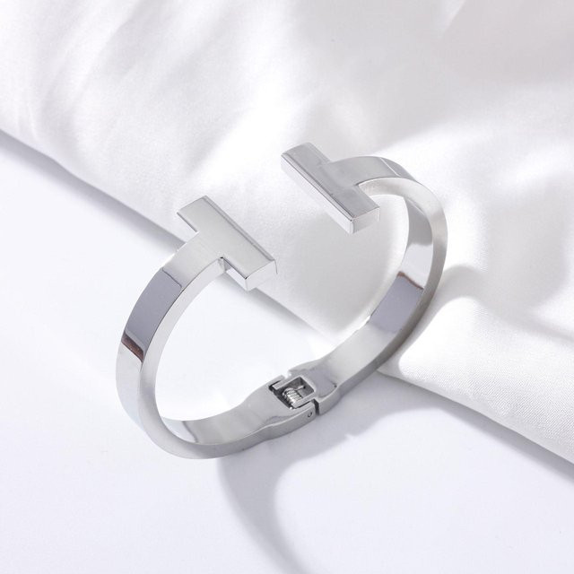 H Fashion Armband, Edelstahl, Weiß, Damen - Bild 1