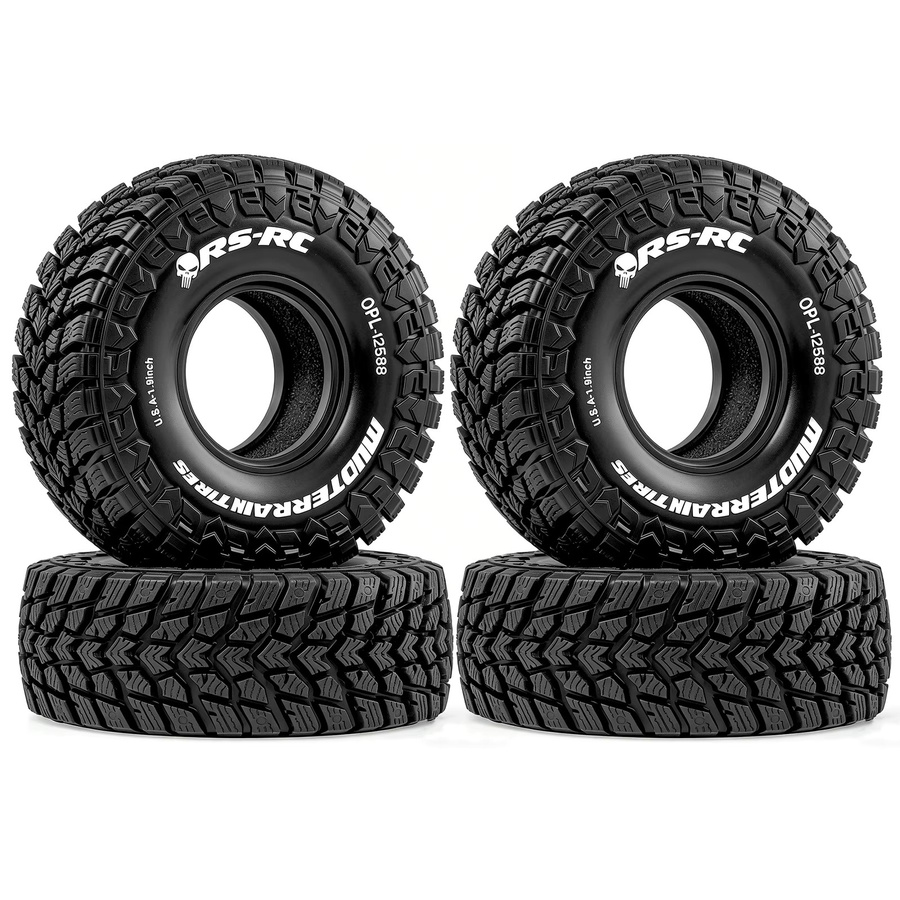 RS Reifen RC Crawler, 1/10, Gummi, Schwarz - Bild 6