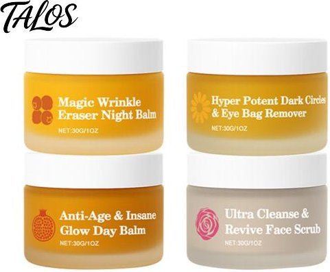 Talos Makeup K Tagesfeuchtigkeitsset, Gesichts- und Augencreme, 4-teilig - Bild 1