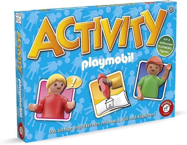 Piatnik Playmobil Activity, Brettspiel, Kinderspiel, ab 8 Jahren - Bild 1