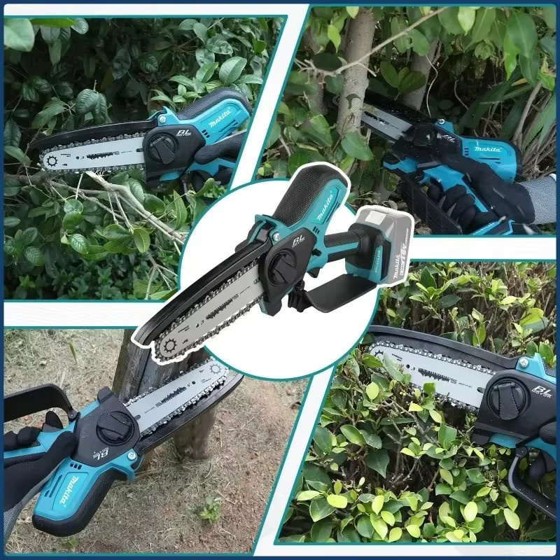 Makita Akku-Kettensäge 6 Zoll in Schwarz für 18V-Akkus - Bild 3