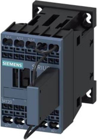 Siemens Bahnschütz 3RT2018-2KG42-0LA0 mit 3 Schließern, 690 V/AC, grau - Bild 1