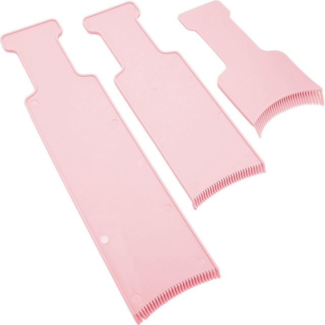 Koogeelife Friseur Werkzeug Set, 3 Stück, Rosa, Damen - Bild 1