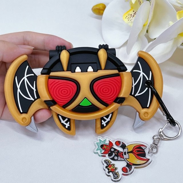 Kamen Rider Silikon-Schutzhülle für Apple AirPods 3. und 4. Generation, Bluetooth-Kopfhörer-Abdeckung, Mehrfarbig - Bild 1