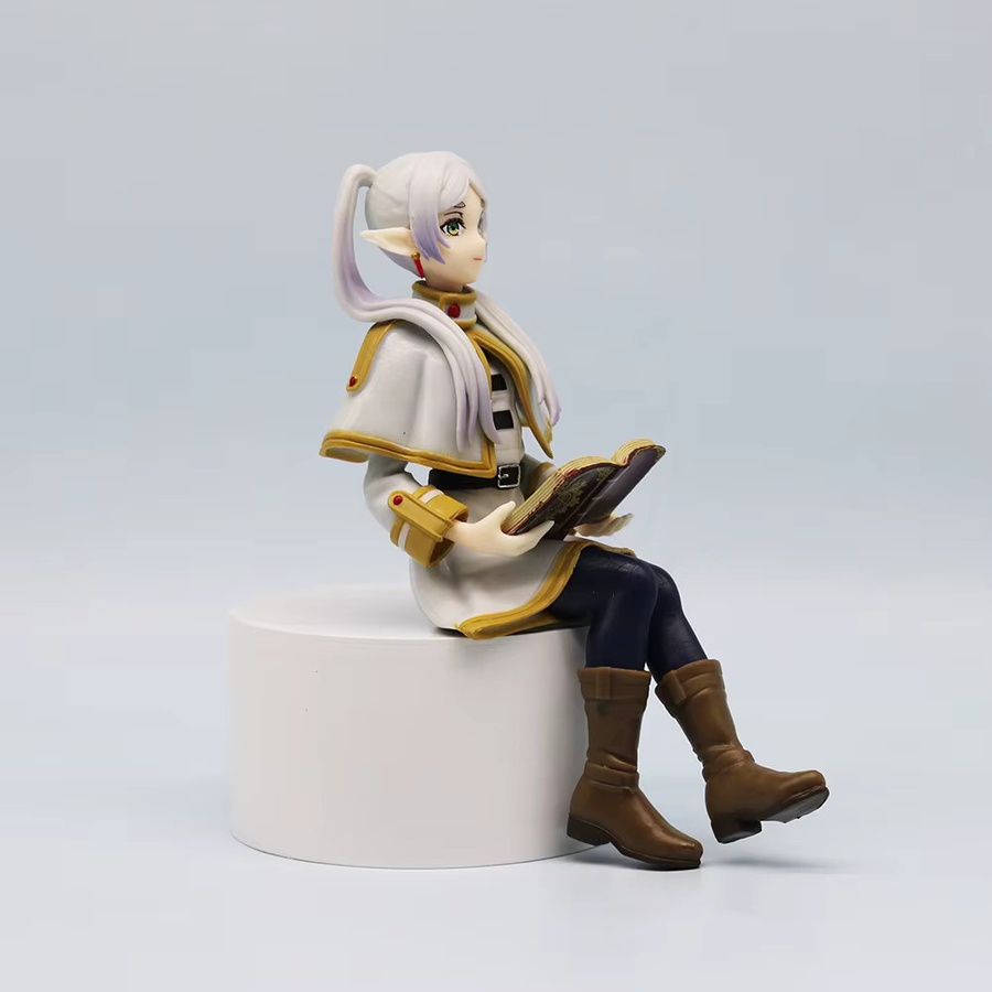 Bandai Frieren Actionfigur, stehende und sitzende Pose, Kunststoff - Bild 2