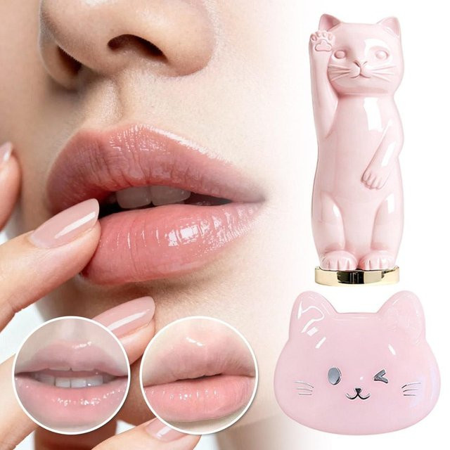 Lucky Cat Lippenbalsam, Glänzend, Unisex - Bild 1