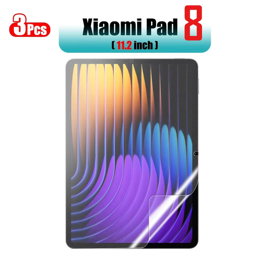 3er Pack Xiaomi Bildschirmmatte Folie mit Papiergefühl für Xiaomi Pad 8, Pad 7 Pro und Mi Pad 6/6s Pro, 11,2 bis 12,4 Zoll, transparent, kratzfest - Bild 7