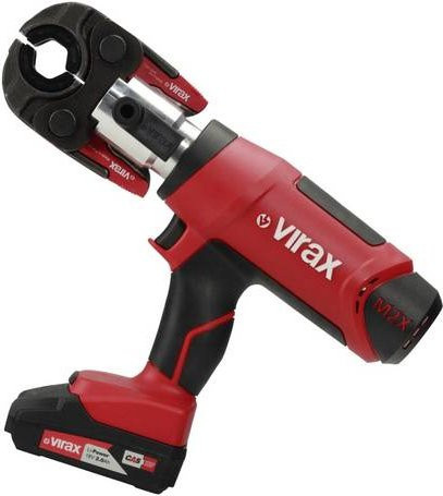 Virax Akkuhydraulisches Press- und Schneidwerkzeug Li-Ion in Rot - Bild 1