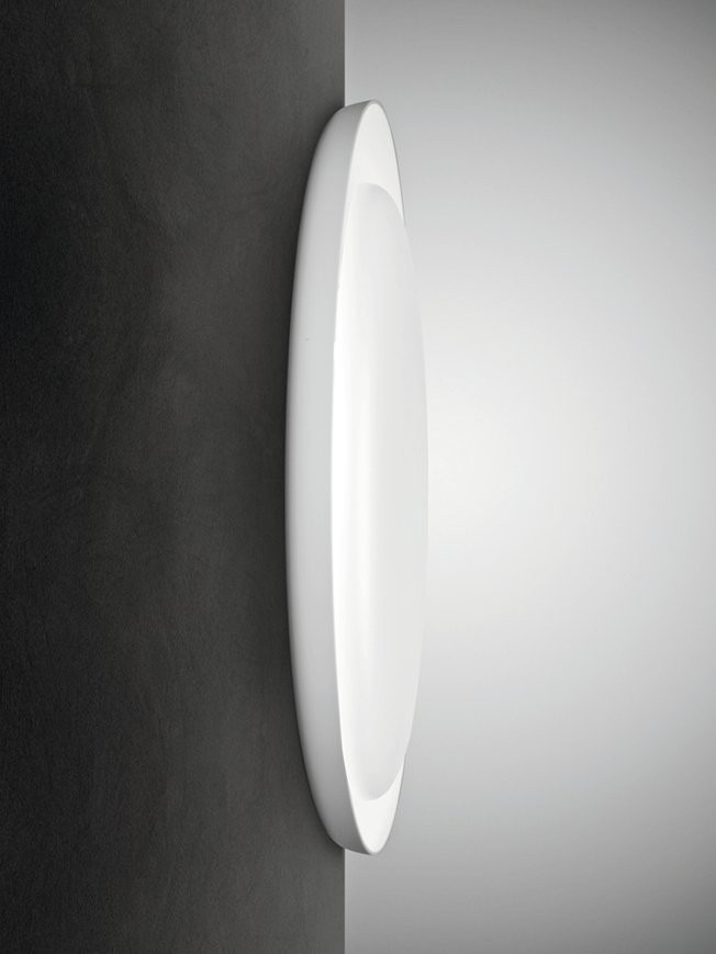 Foscarini Bahia Wandleuchte in Weiß aus Polycarbonat - Bild 3
