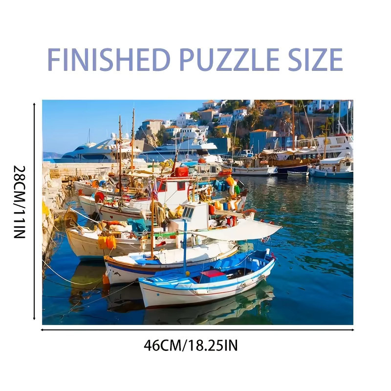 MaxRenard Hafenpuzzle, 500 Teile, ab 14 Jahren - Bild 3