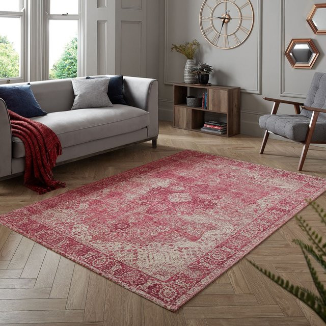 Orient Teppich Kadima Design Rosa mit Orientmuster B: 200 cm, T: 290 cm - Bild 1