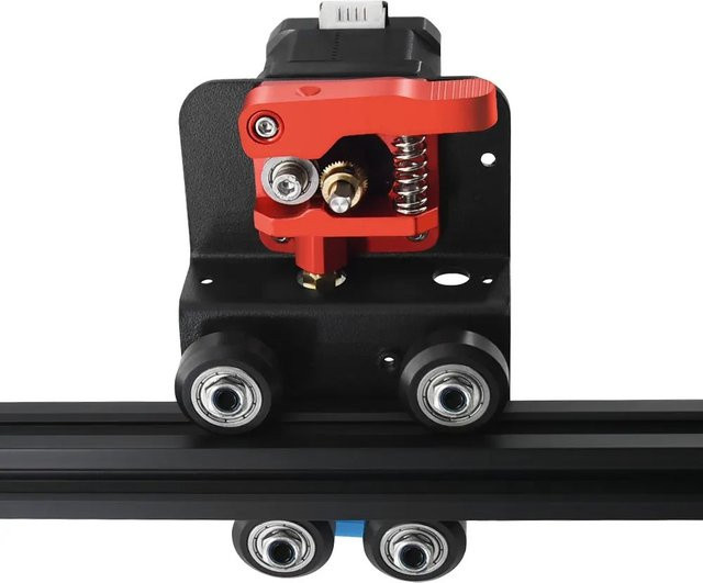 Ender 3 Upgrade Kurzhub-Extrusionskit mit Extruder Hot-End und Riemenscheiben in Schwarz für CR10, Ender-3, Ender-5 und MK8 Drucker - Bild 1