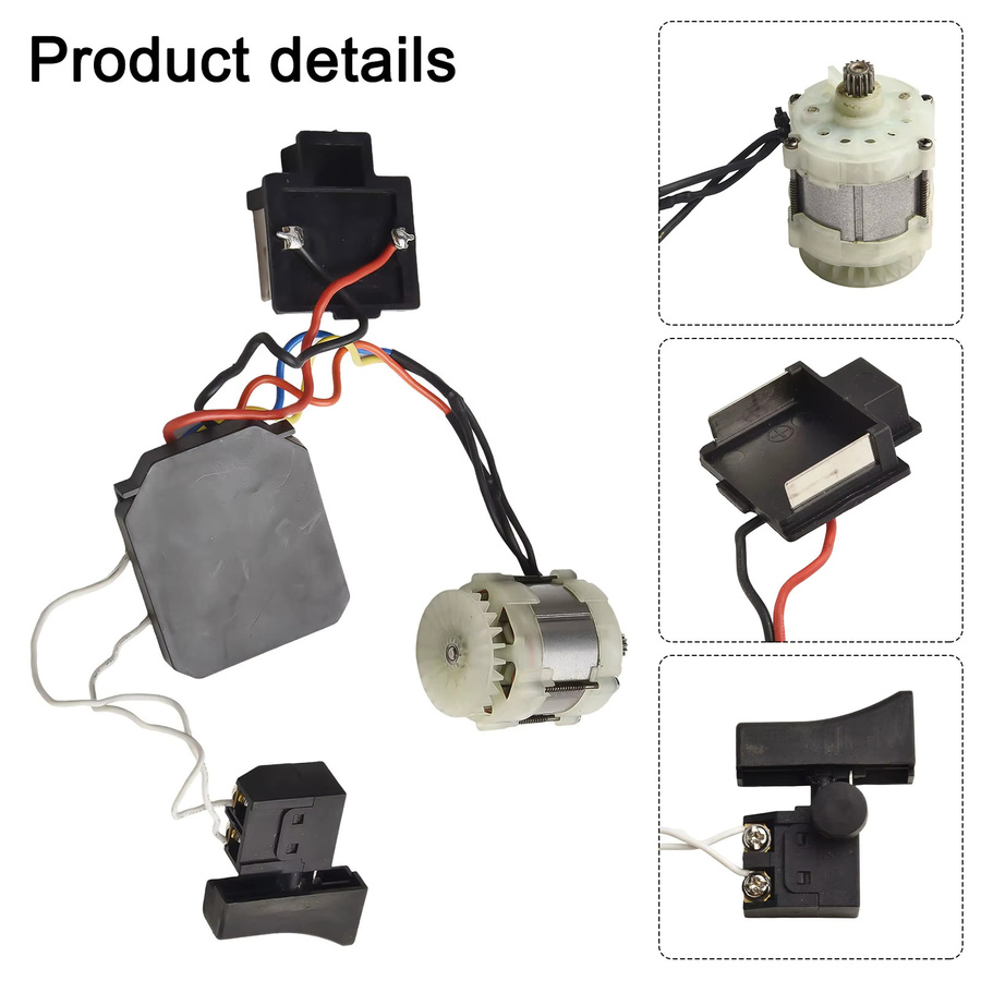 VIBRATITE Bürstenlose Motorbaugruppe für Kettensägen mit 14-Zahn-Motor und Metallgehäuse - Bild 4
