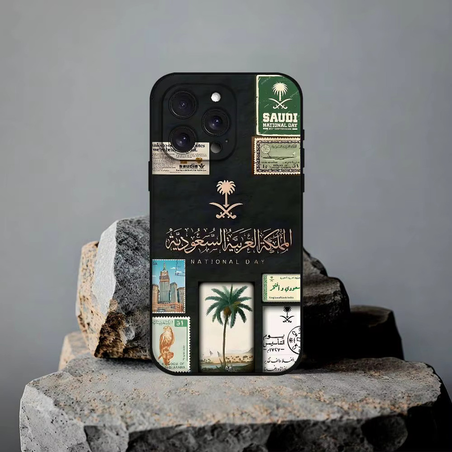 Mesuca Handyhülle Kingdom Of Saudi Arabia für iPhone 11 12 13 14 15 16 17 Pro Max Plus SE XR XS Rückseiten-Cover - Bild 4