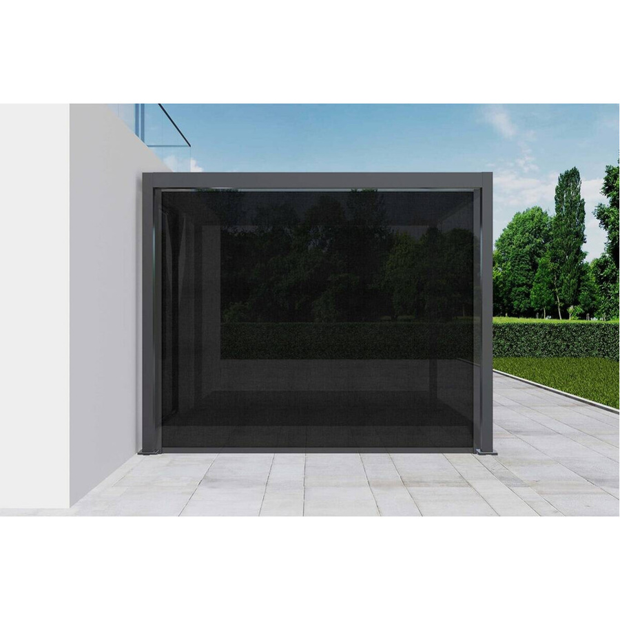 Aluminium Rollo in Anthrazit B/H/T: 8,5 x 231 x 278 cm - Bild 2
