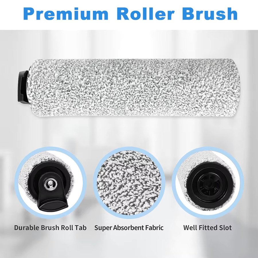 Ersatzzubehör für Tineco iFloor 3 und Tineco Floor One S3 Akku-Nass-Trockensauger mit Rollenbürste und Hepa-Filter - Bild 2