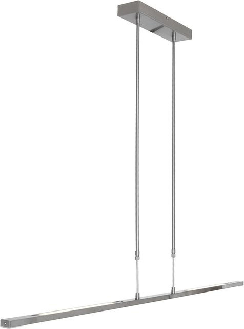 Steinhauer Zelena 122 LED-Pendelleuchte aus Metall in Silber mit Tunable White (2200K - 4000K) und dimmbarer Höhe - Bild 1