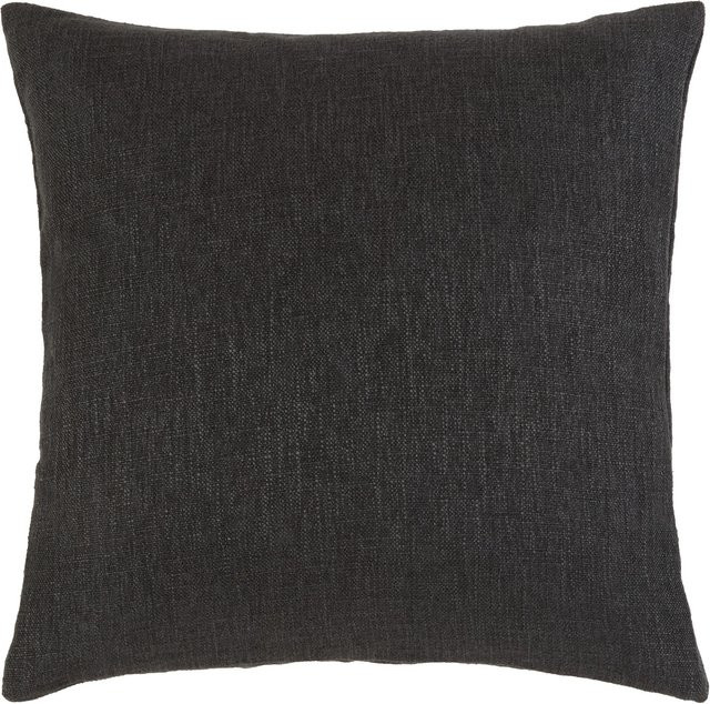 Modern Living Kissenhülle in Leinenoptik Schwarz B/B: 40 x 40 cm - Bild 1