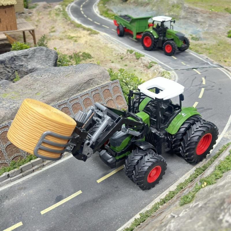 Happy Time For kids Traktorspielzeug DIY Farmer Auto Spielset Bauernhof 1:16 - Bild 2