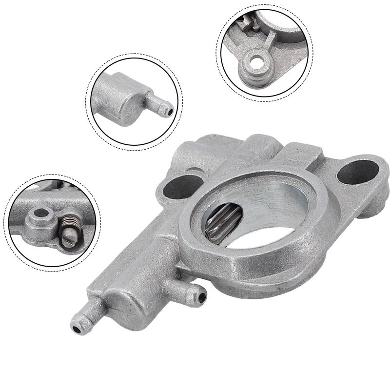 Vibratite Ersatz Ölpumpe und Schneckenbaugruppe CS350 in Silber für ECHO Kettensägen CS260 CS270 CS271 CS280 CS320 CS351 CS355T CS2600 - Bild 4