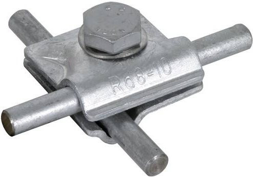 DEHN MV-Klemme MVK 8.10 SKM10X30 FSC STTZN in Silber - Bild 1