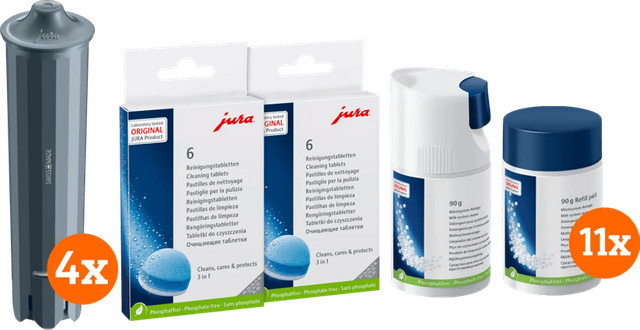 JURA Pflegepaket für 1 Jahr inklusive Milchreiniger in Multicolour - Bild 1