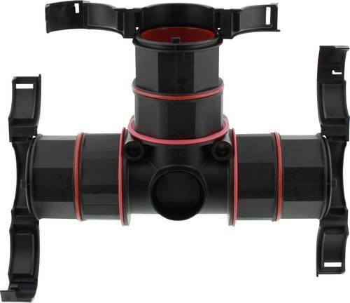 Wiska T-Verteiler BFT-36-36-36-BK in Schwarz - Bild 1