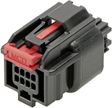 Molex Buchsengehäuse-Kabel Schwarz mit 8 Polen 348944001 - Bild 1