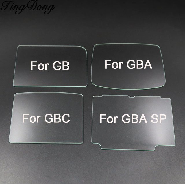 TingDong Ersatz-Linsen aus transparentem Glas für GB, GBA, GBC und GBA SP Spielkonsolen - Bild 1
