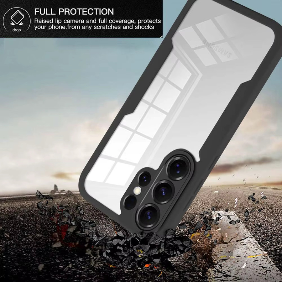 360 Grad Vollschutz Hülle mit Displayschutz für Samsung Galaxy S26 S25 S24 S23 Ultra Plus FE in Grün - Bild 2