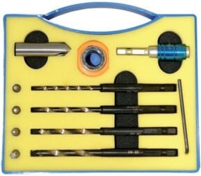 Fischer Terrassendielenbohrer-Set HSS 4-6x110mm D3126E6,3 Multicolor - Bild 1