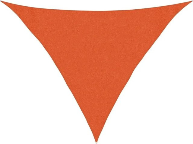 vidaXL Sonnensegel aus HDPE in Orange, B/T/H: 3 x 3 x 4,2 m - Bild 1