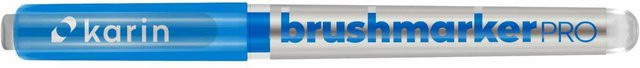 Karin Brushmarker PRO Brushmarker in Cyan 207 mit Nylonspitze für Profis - Bild 1