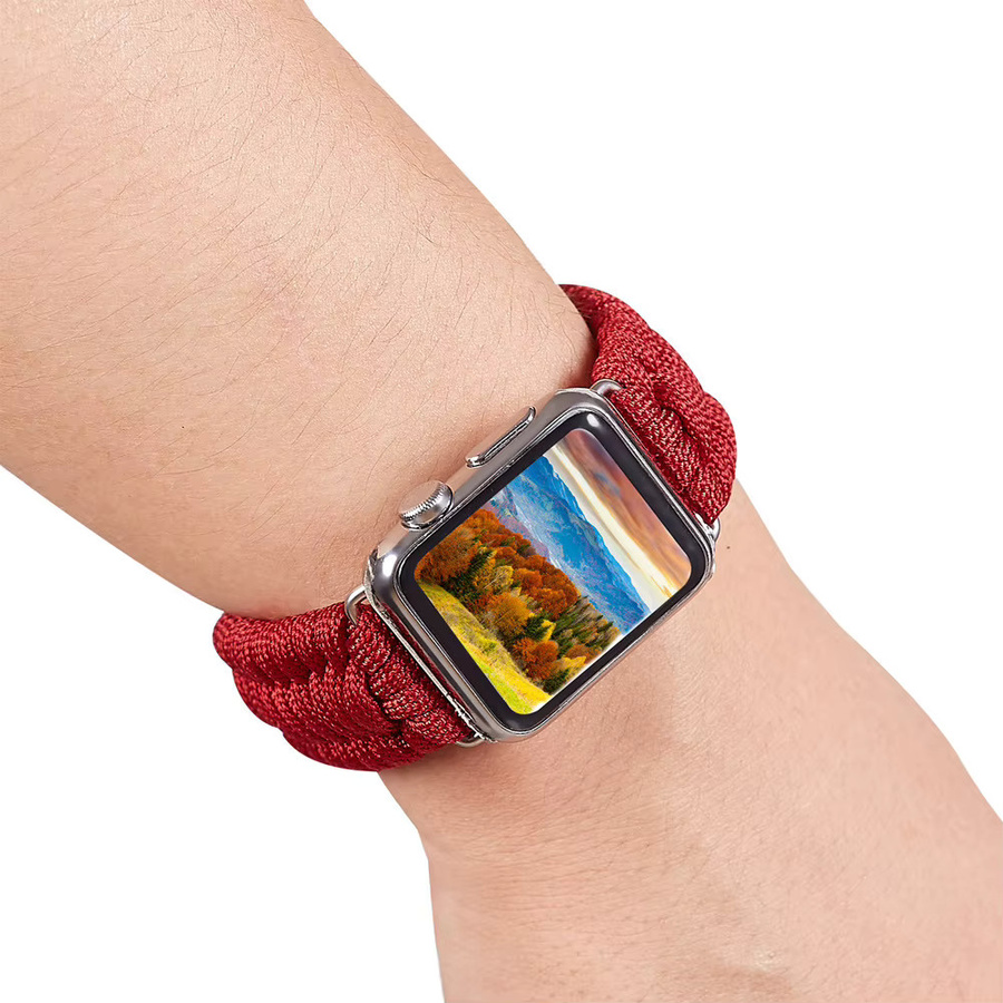 Zhangeer Uhrenarmband Nylon geflochten, Bunt, Unisex - Bild 2