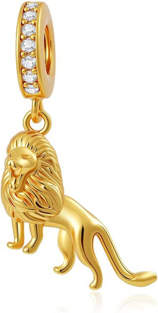 YIRAN Jewelry Anhänger, Kupfer, 18K Gold Plated, Perle, Zirkonia, Damen - Bild 1