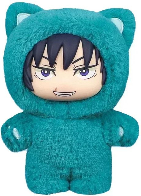 Fashnics Jujutsu Kaisen Katzenohr Plüschtier, blau, ab 3 Jahren - Bild 1