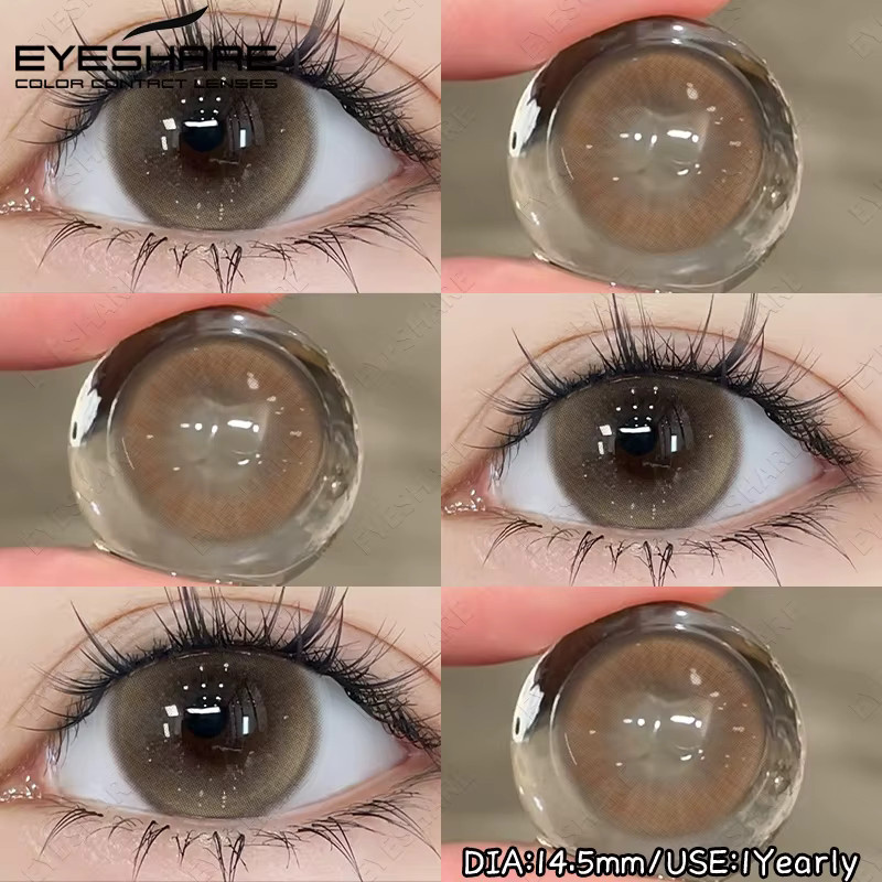 EYESHARE Kontaktlinsen, Grau Braun Blau Grün - Bild 2