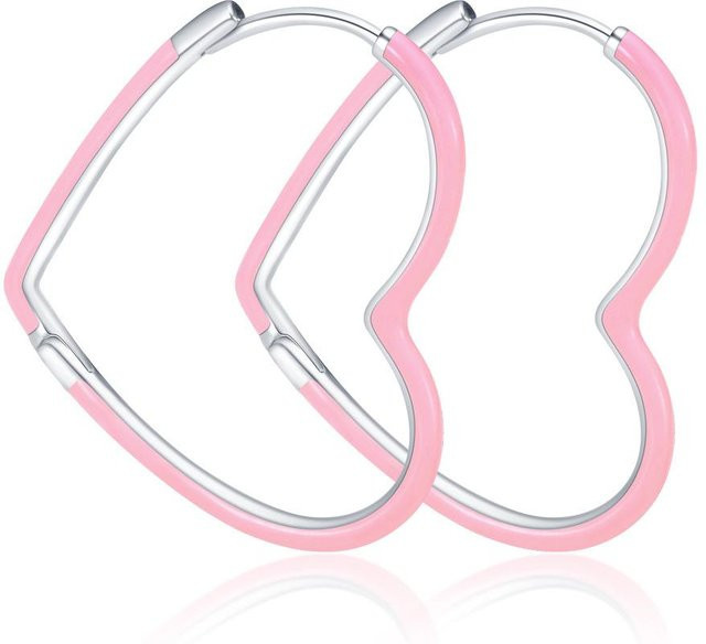 Ohrringe 925 Silber, Roségold, Damen - Bild 1