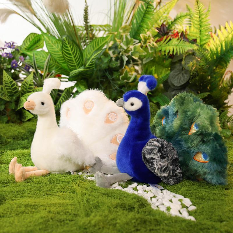 Kawaii Simulation Pfau Plüsch, Stofftier, ab 14 Jahren - Bild 2