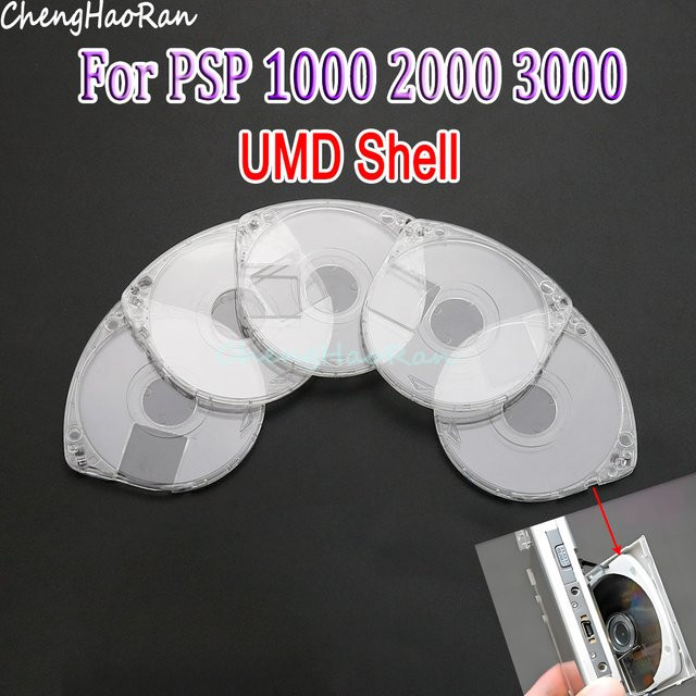 ChengHaoRan Transparente Aufbewahrungsbox für PSP UMD Spiele-Discs, Schutzhülle für PSP1000, PSP2000 und PSP3000, Retro Zubehör - Bild 1
