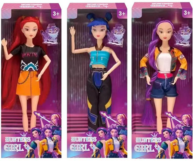 KPop Dämonenjäger Anime Kpop Girlgroup Rumi Zoey Mira Actionfiguren, Vinylfiguren, ab 14 Jahren - Bild 1
