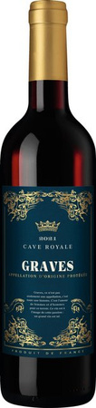 Cave Royale Graves AOP Cabernet Franc trocken 2021 Rotwein 0,75 l