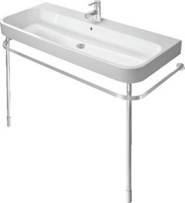 Duravit Metallkonsole Happy D.2 in Silber, B: 117,3 cm, T: 49,1 cm - Bild 1