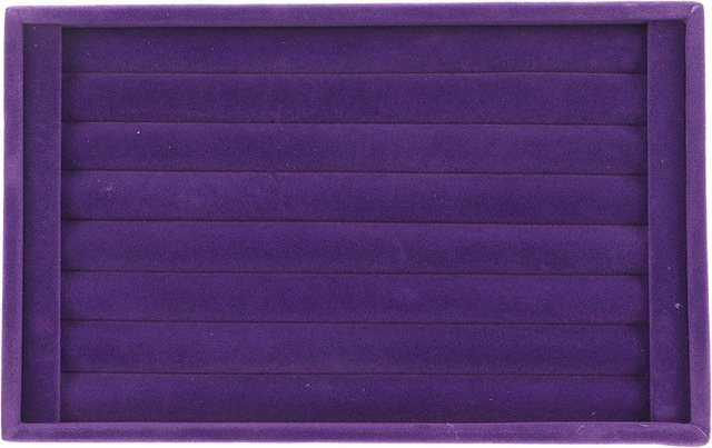 TOMTOP JMS Ring Organizer, 7 Fächer, Lila, Unisex - Bild 1