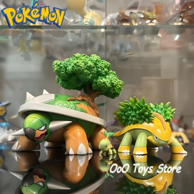 Bandai Pokémon Torterra Evolutionary Group Actionfiguren, PVC, 2-11cm - Bild 1